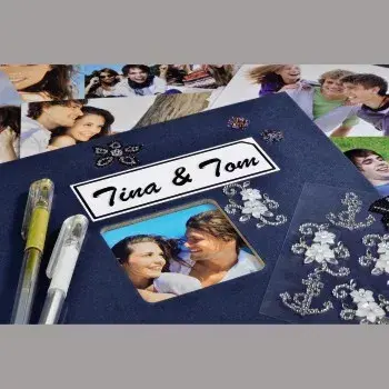 Hama Fine Art photo album Blue 50 sheets 10 x 15 cm