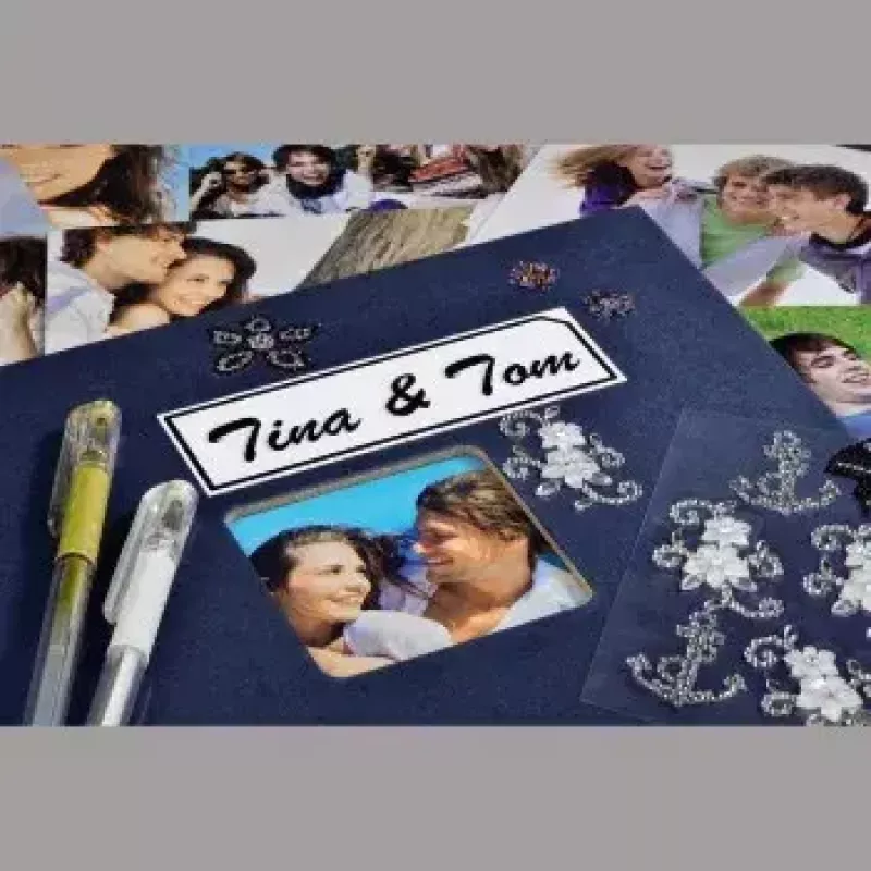 Hama Fine Art photo album Blue 50 sheets 10 x 15 cm