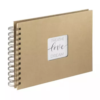 Hama Craft photo album Brown 40 sheets 10 x 15 Spiral binding