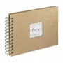 Hama Craft photo album Brown 40 sheets 10 x 15 Spiral binding