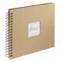 Hama Craft photo album Brown 80 sheets 10 x 15 Spiral binding
