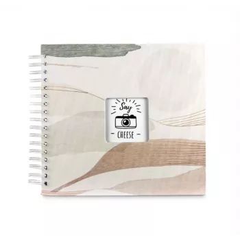 Hama Watercolor photo album Brown 50 sheets Spiral binding