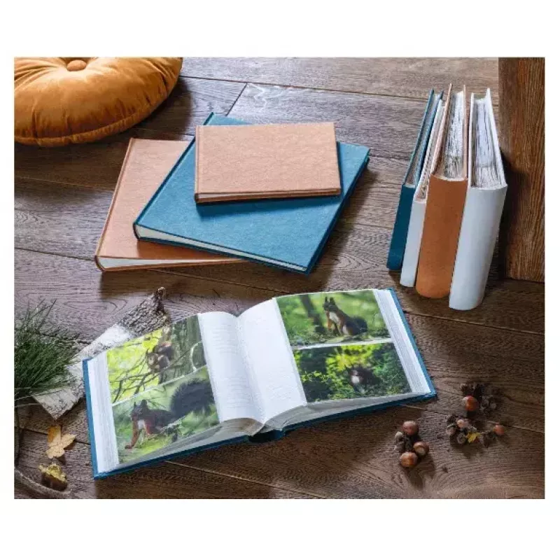 Hama Wrinkled photo album Brown 36 sheets 10 x 15 Book binding