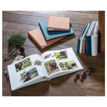 Hama Wrinkled photo album Blue 200 sheets 10 x 15 Book binding