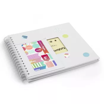 Photo Album Hama 00007293 White Spiral Binding 280x240 mm