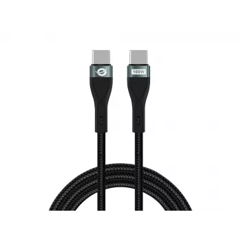 Conceptronic ETTA01B12 USB C-C PD 3.0 100W Fast Charging Cable 1.2M, 20V 5A, 480Mbps, E-Mark