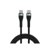 Conceptronic ETTA01B20 USB C-C PD 3.0 100W Fast Charging Cable 2M, 20V 5A, 480Mbps, E-Mark