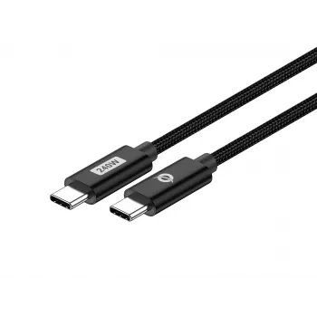 Conceptronic ETTA03B20 USB C-C PD 3.1 240W Fast Charging Cable 2M, 48V 5A, 480Mbps, E-Mark