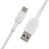 USB cable Belkin CAB002BT3MWH 3 m USB A USB C White