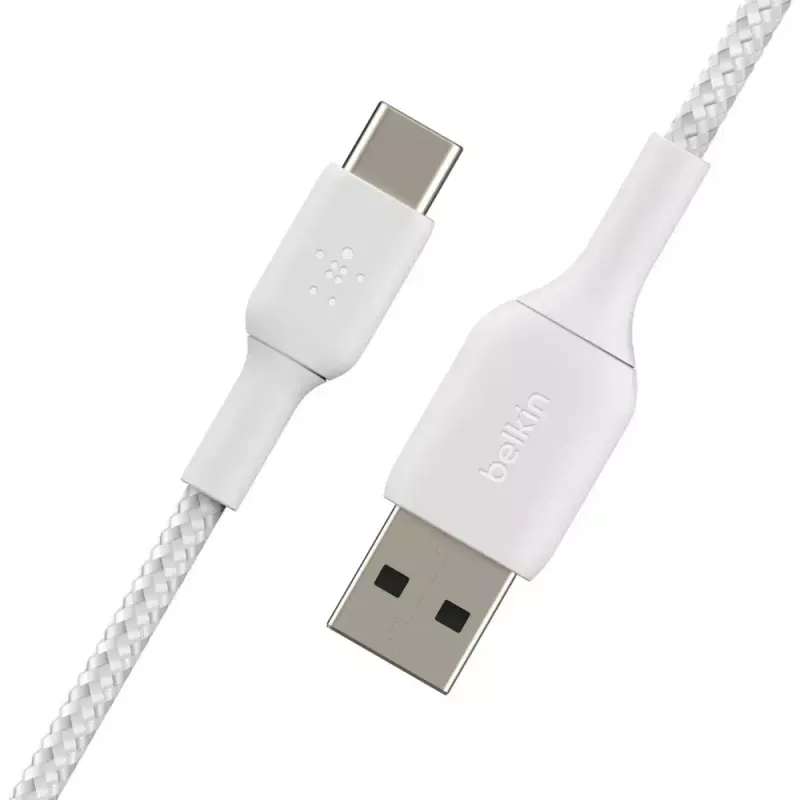 USB cable Belkin CAB002BT3MWH 3 m USB A USB C White