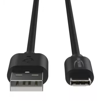 USB cable Ansmann 1700-0130 1m USB A USB C Black