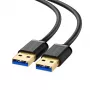 Ugreen 10370 USB cable USB 3.2 Gen 1 (3.1 Gen 1) 1 m USB A Black