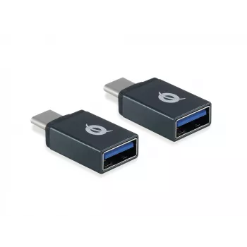 USB-C to USB-A OTG Adapter 2-Pack Conceptronic DONN03G