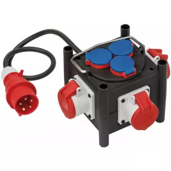 Power Extension Brennenstuhl 1153680100 1m 6 AC Outlets Outdoor