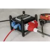 Power Extension Brennenstuhl 1153690200 2m 7 AC Outlets Indoor Black Blue Red