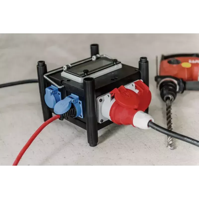 Power Extension Brennenstuhl 1153690200 2m 7 AC Outlets Indoor Black Blue Red