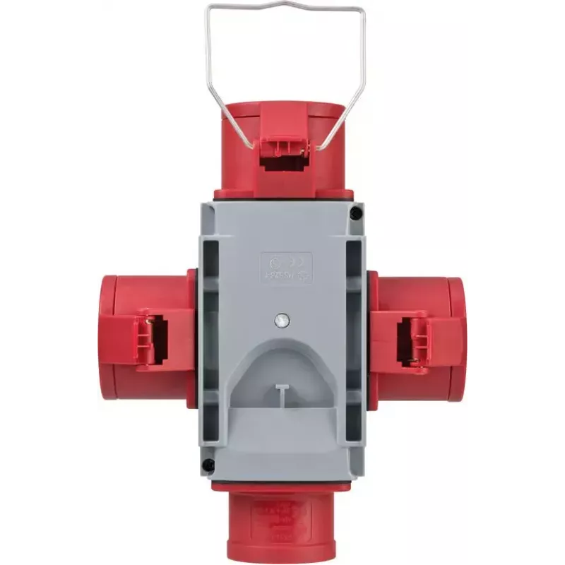 Power Plug Adapter Brennenstuhl 1081640 400V 16A Grey Red