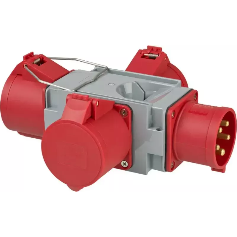 Power Plug Adapter Brennenstuhl 1081670 400V 32A Grey Red