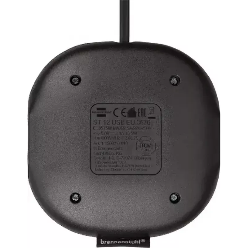 Mobile Device Charger Brennenstuhl 1150020010 Indoor Universal 2 USB Ports