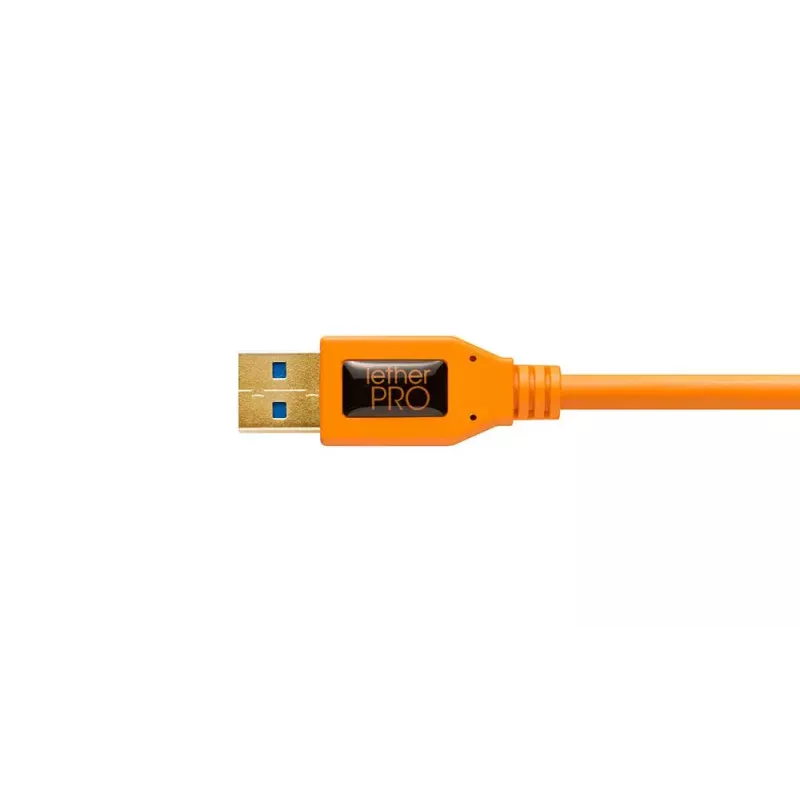 USB Cable Tether Tools CU61RT15-ORG 4.6m USB 3.2 Gen 1 Micro-USB B Orange