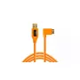 USB Cable Tether Tools CU61RT15-ORG 4.6m USB 3.2 Gen 1 Micro-USB B Orange