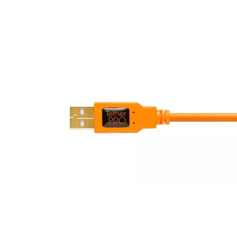 USB Cable Tether Tools CU5430ORG 4.6m USB A Micro-USB B Orange