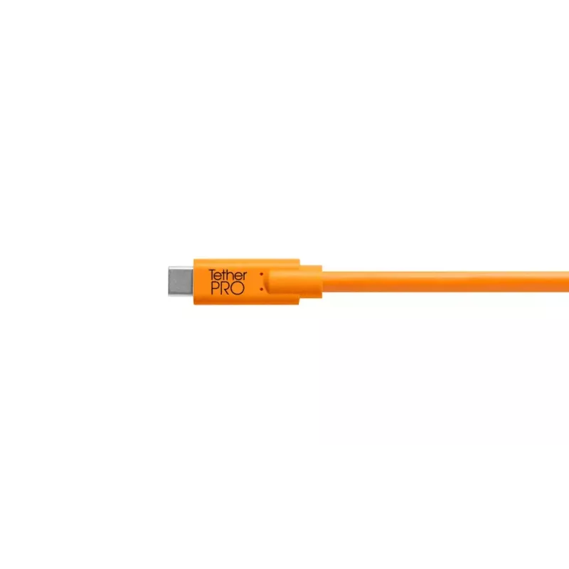 USB Cable Tether Tools CUC2515-ORG 4.6m USB C Micro-USB B Orange