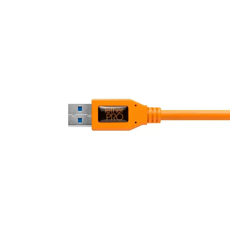 USB cable Tether Tools CU5454 4.6m USB 3.2 Gen 1 Micro-USB B Orange