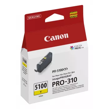 Canon PFI-5100 Y ink cartridge 1 pc(s) Original Yellow
