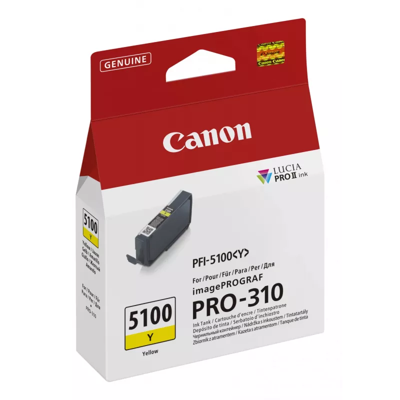 Canon PFI-5100 Y ink cartridge 1 pc(s) Original Yellow