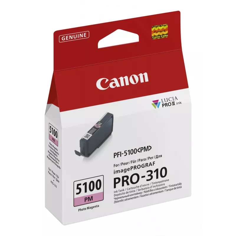 Canon PFI-5100 PM ink cartridge 1 pc(s) Original Photo magenta