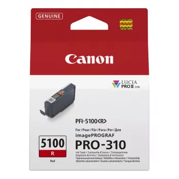 Canon PFI-5100 R ink cartridge 1 pc(s) Original Red