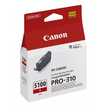 Canon PFI-5100 R ink cartridge 1 pc(s) Original Red