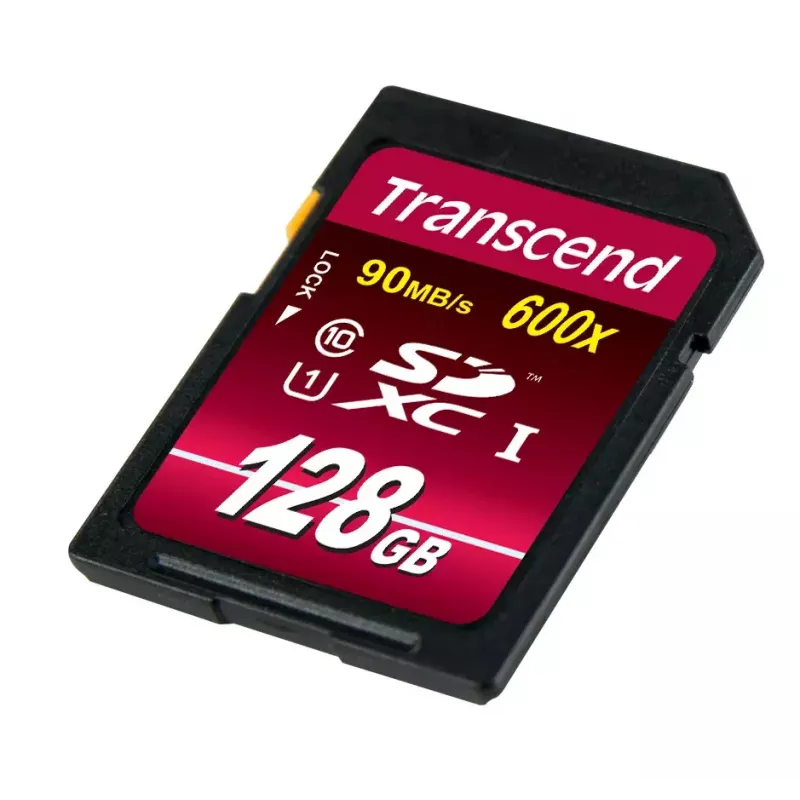 Flash Memory Transcend 128GB SDXC UHS-I 600x TS128GSDXC10U1