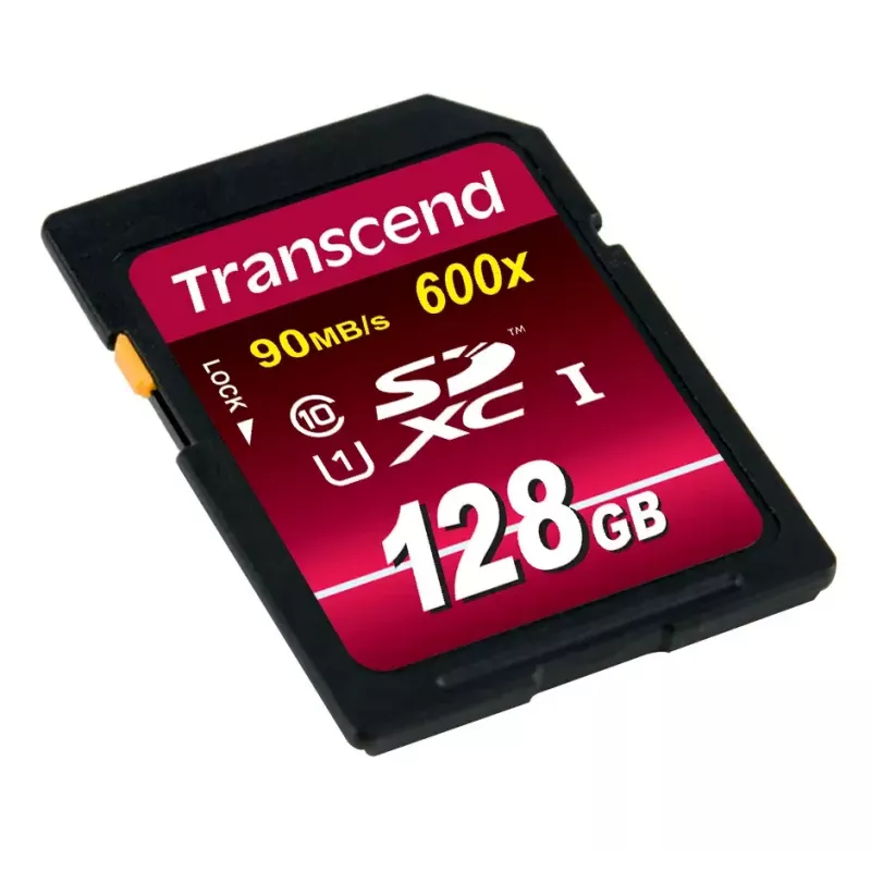 Flash Memory Transcend 128GB SDXC UHS-I 600x TS128GSDXC10U1