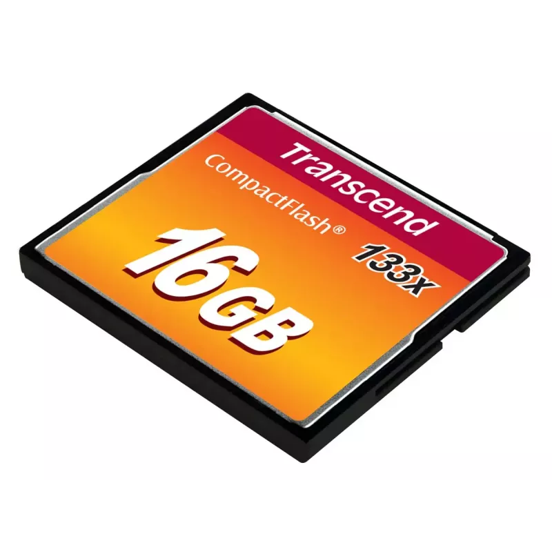 CompactFlash Card Transcend TS16GCF133 16GB, 50MB/s Read, 20MB/s Write