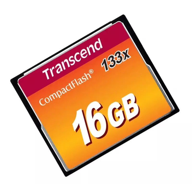 CompactFlash Card Transcend TS16GCF133 16GB, 50MB/s Read, 20MB/s Write