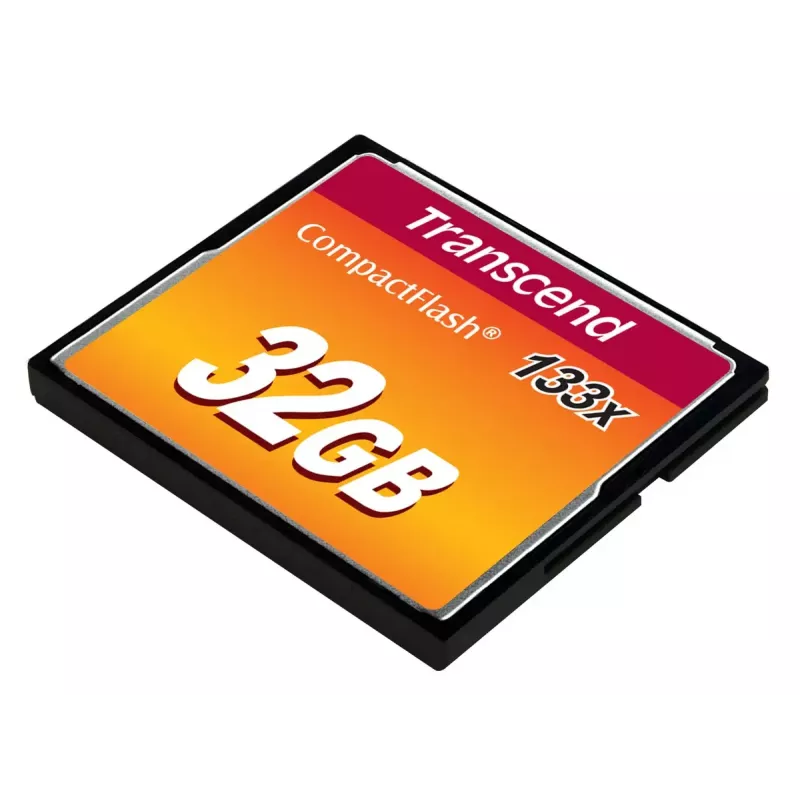 Flash Memory Transcend 32GB CompactFlash 133x TS32GCF133