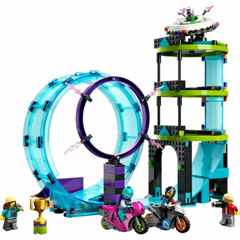 LEGO set LEGO City Stuntz 60361 Ultimate Stunt Riders Challenge — stunt bikes playset
