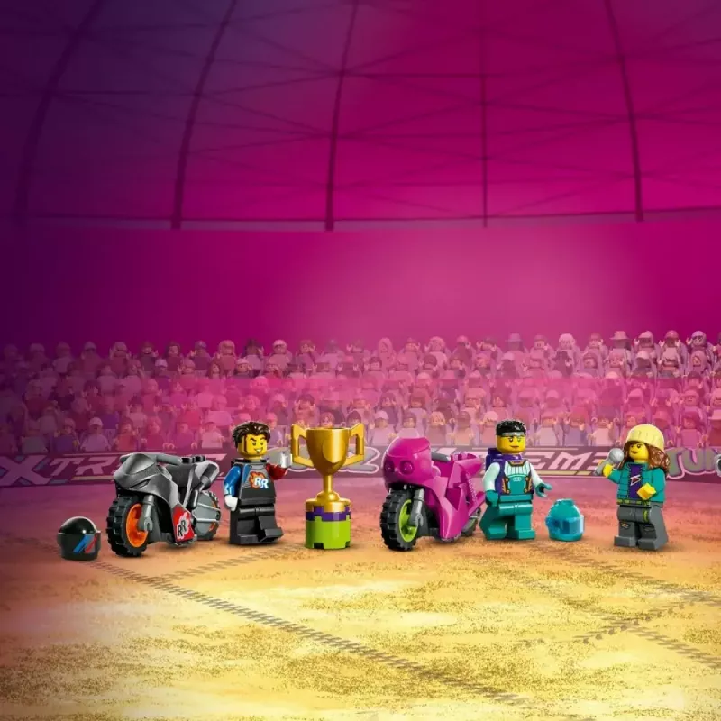 LEGO set LEGO City Stuntz 60361 Ultimate Stunt Riders Challenge — stunt bikes playset