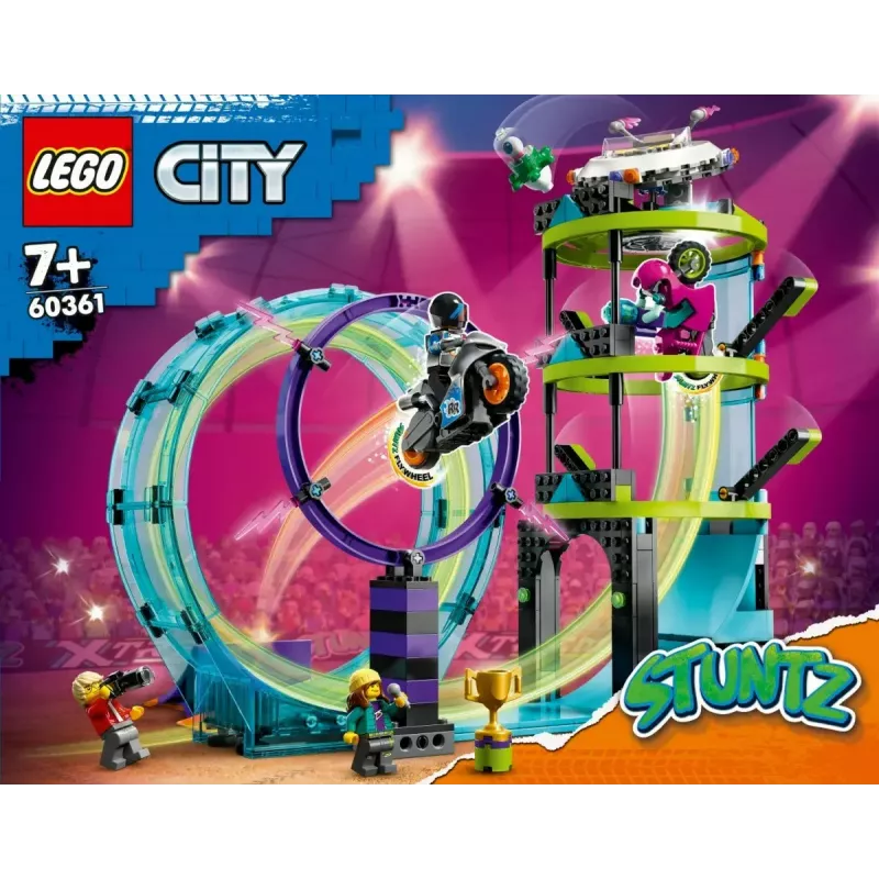 LEGO set LEGO City Stuntz 60361 Ultimate Stunt Riders Challenge — stunt bikes playset