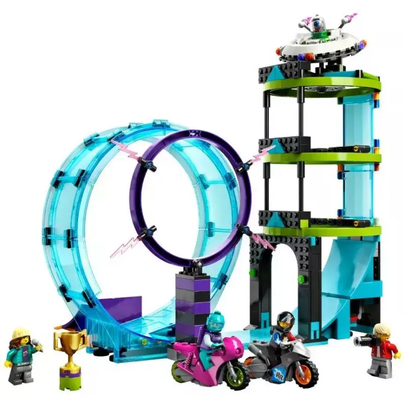 LEGO set LEGO City Stuntz 60361 Ultimate Stunt Riders Challenge — stunt bikes playset