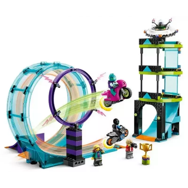 LEGO set LEGO City Stuntz 60361 Ultimate Stunt Riders Challenge — stunt bikes playset