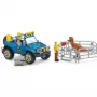 schleich Dinosaurs Off-road vehicle with dino outpost, Dinosaurs and volcano, Research station, 4 yr(s), Multicolour, Plastic
