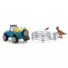 schleich Dinosaurs Off-road vehicle with dino outpost, Dinosaurs and volcano, Research station, 4 yr(s), Multicolour, Plastic