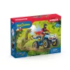 schleich Dinosaurs Quad escape from Velociraptor, Dinosaurs and volcano, Research station, 4 yr(s), Multicolour, Plastic