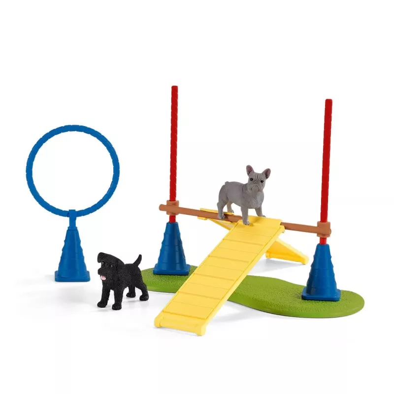 schleich Farm Life Puppy Agility Training, Farm World, 3 yr(s), Multicolour
