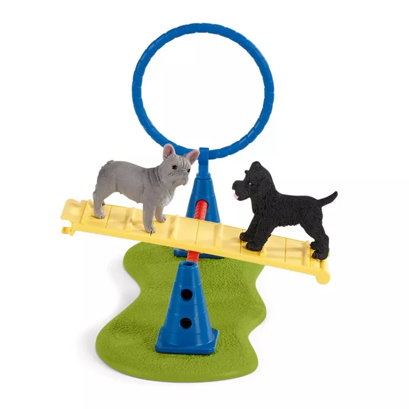 schleich Farm Life Puppy Agility Training, Farm World, 3 yr(s), Multicolour