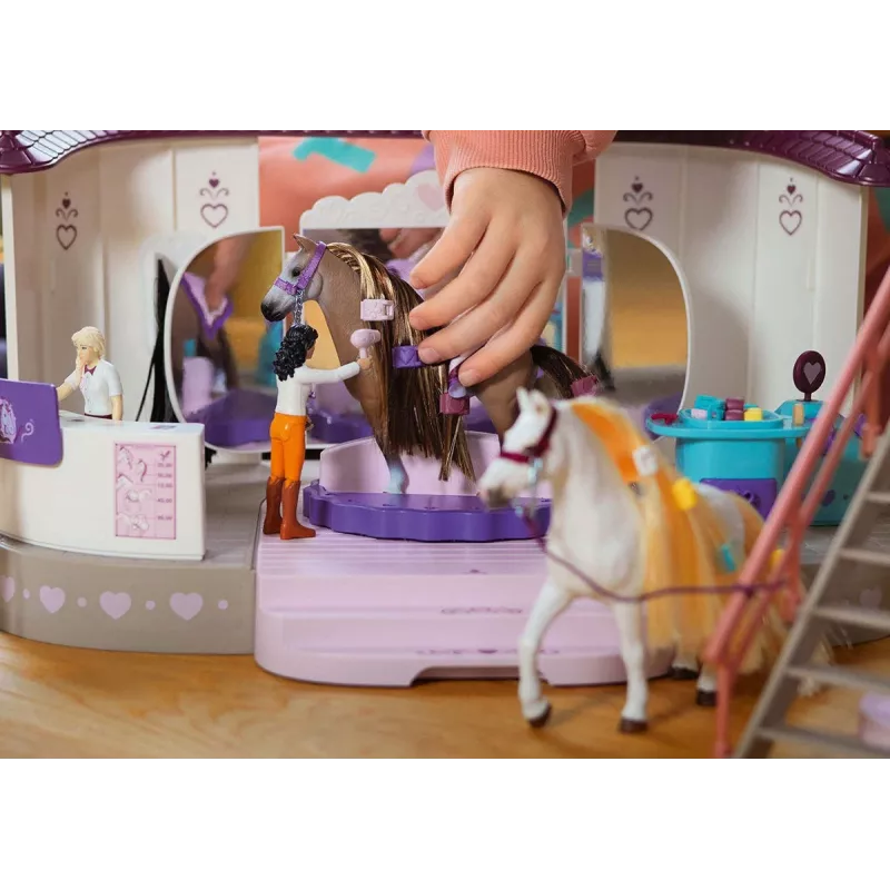schleich HORSE CLUB Sofia’s Beauties Horse Beauty Salon, Salon & spa, Brushable hair, Horses, 3 yr(s), Multicolour, Plastic