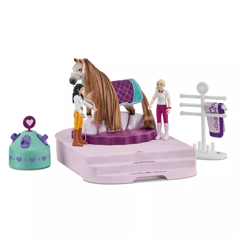 schleich HORSE CLUB Sofia’s Beauties Horse Beauty Salon, Salon & spa, Brushable hair, Horses, 3 yr(s), Multicolour, Plastic